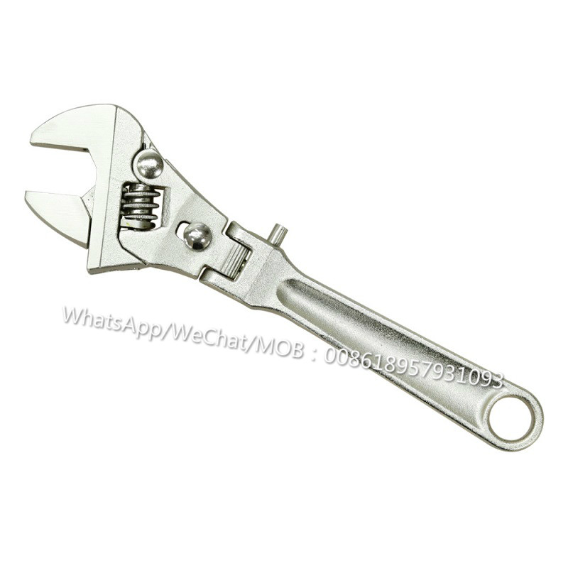 8 \"quick return type adjustable head wrench