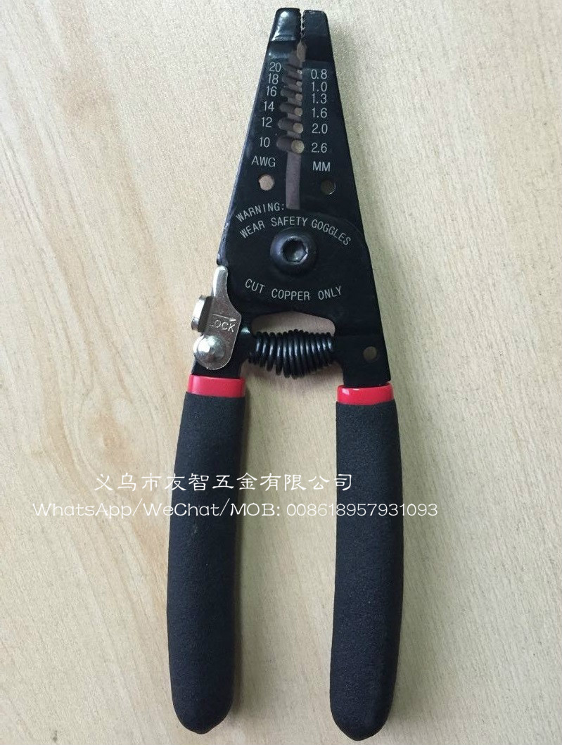 High quality 7-inch multi-functional stripping pliers.