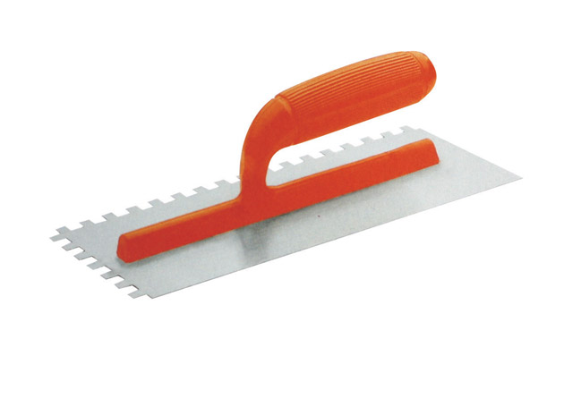 
	Plastering trowel with plastic handle, dentary