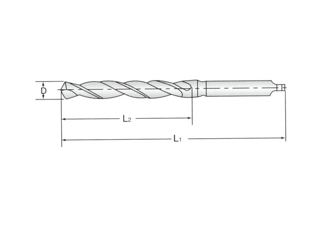 
	Taper shank twist drill bit, DIN345

	

	