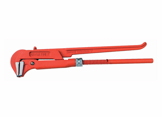 90°bent nose pipe wrench
Size: 3/4”, 1”, 1-1/2”, 2”, 3”, 4”