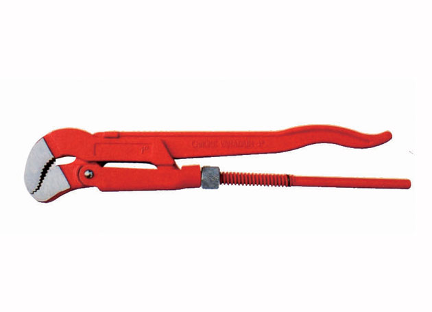 90°bent nose pipe wrench
Size: 3/4”, 1”, 1-1/2”, 2”, 3”, 4”