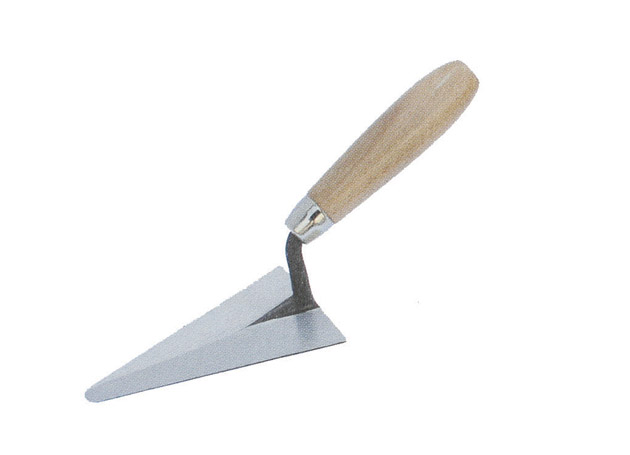 
	Bricklaying trowel with wooden handle
	Size: 5”, 6”, 7”, 8”, 9”, 10”