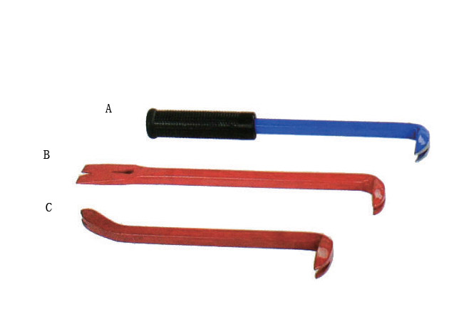 
	Cat claw crowbar with nail puller