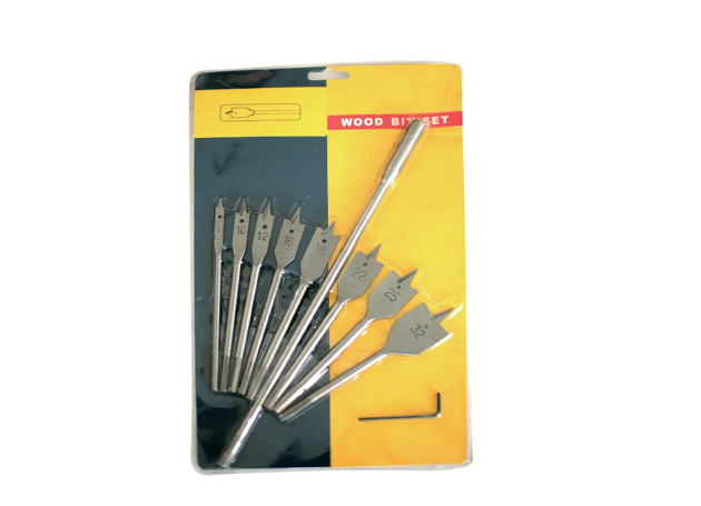 
	10pcs Flat wood drill bits set