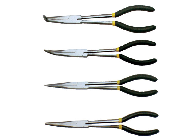 Long reach pliers
Style: 0°,20°,45°,90°
Size: 9”, 11”, 16”