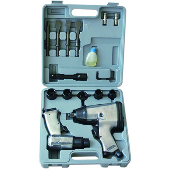 Pneumatic Tools : 17PCS AIR TOOL KIT