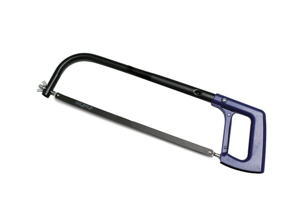 
	Oval tubular hacksaw frame with Aluminum