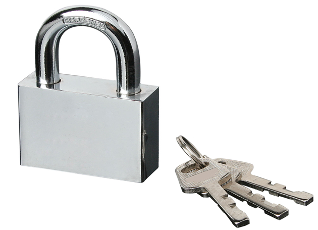 
	Square padlock