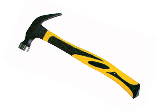 American type claw hammer with plastic coated handle
Size: 8, 12, 16, 20, 24OZ