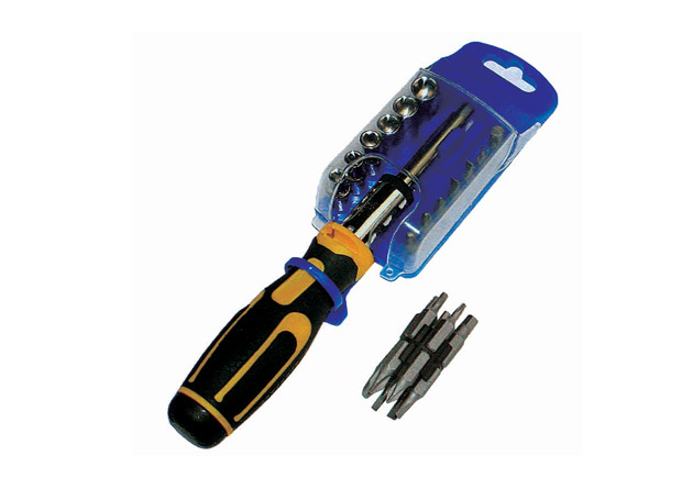 25 in 1 screwdriver set
Contents: 6pc sockets
18pc 25MM bits
1pc 25MM socket adaptor