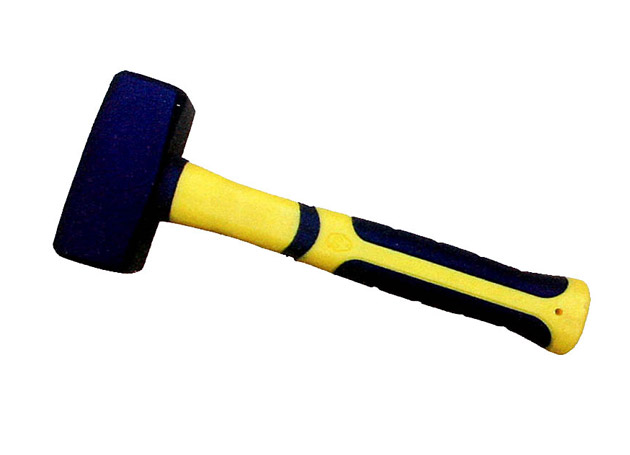 German type stoning hammer with plastic coated handle
Size: 0.8, 1, 1.25, 1.5, 2KG