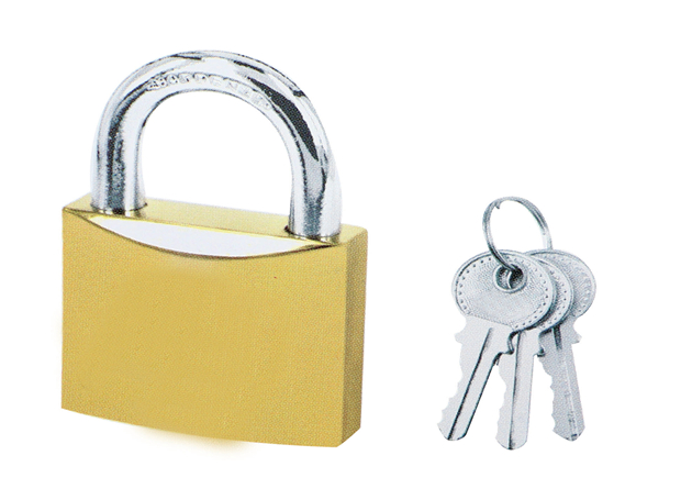 
	Heavy-duty brass padlock 

	Body material: Brass 

	Cylinder material: Brass 

	Surface: Bright polished 

	Keys: Iron pin keys

	Size: 20, 25, 32, 38, 50, 63, 75mm