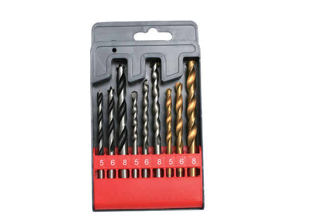 
	9pcs Mixed drill bits set