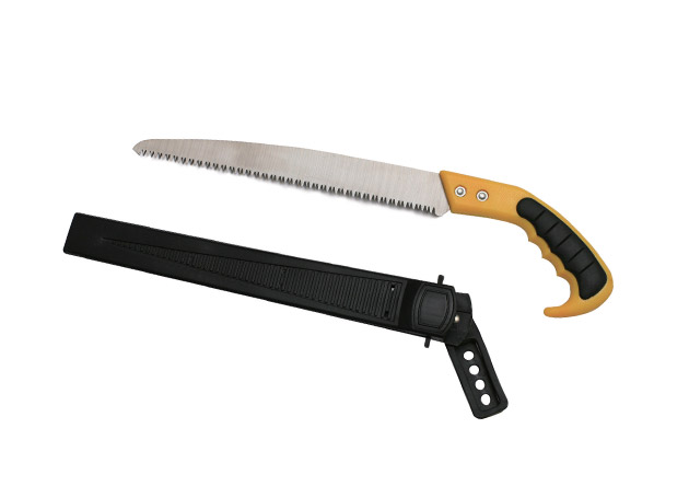 
	Pruning saw with sheath