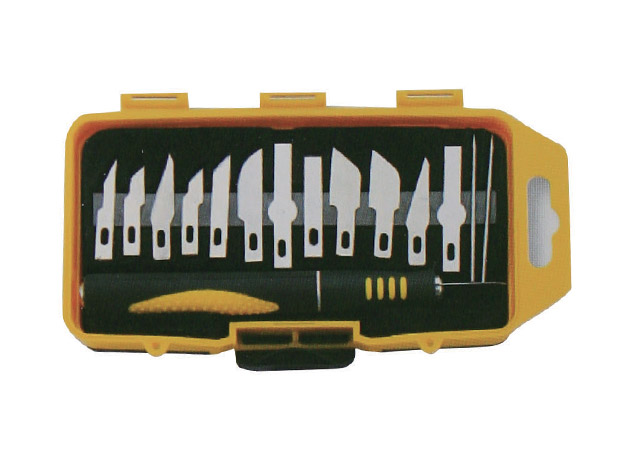 
	Knife15pcs hobby knife set