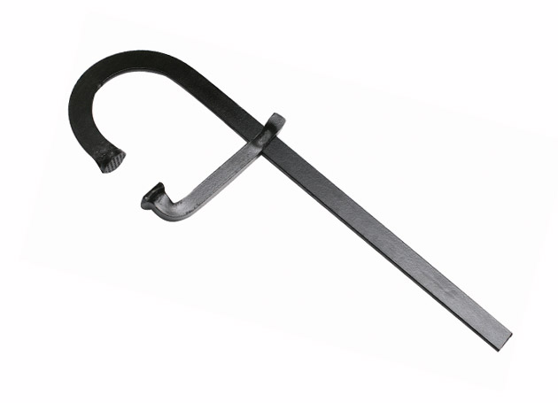 Manson clamp, fully dorp-forged, black color painted surface
Size: 600×400×135 - 1400×1200×175mm