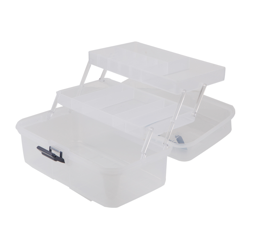 Transparent Plastic Tool Box 13"  TE90-01007