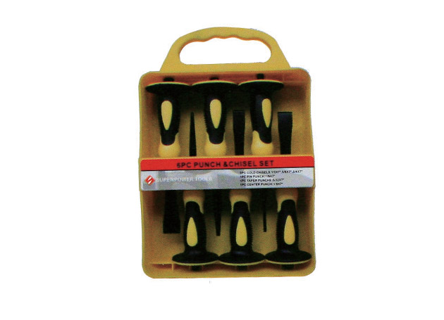 
	6pcs punch & chisel set