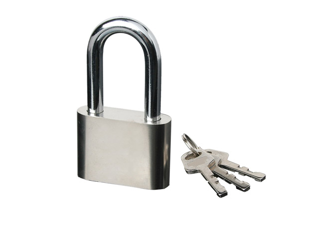 
	Big circle angle padlock with long shackle