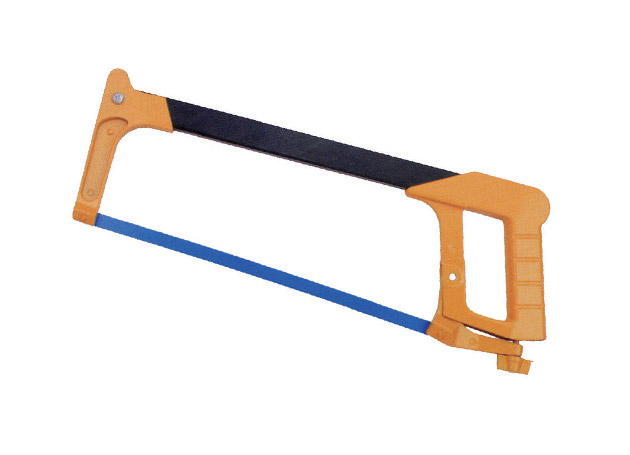 
	Square tubular hacksaw frame with Aluminum