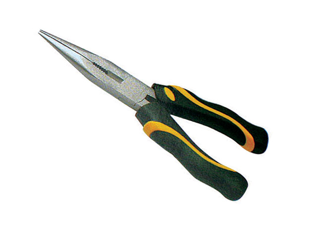 Germany type long nose pliers, nickel–iron alloy plated surface
Size: 6”, 7”, 8”