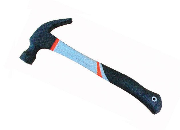 American type claw hammer with plastic coated handle
Size: 8, 12, 16, 20, 24OZ