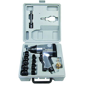 Pneumatic Tools : 17PCS 1/2" AIR IMPACT WRENCH KIT