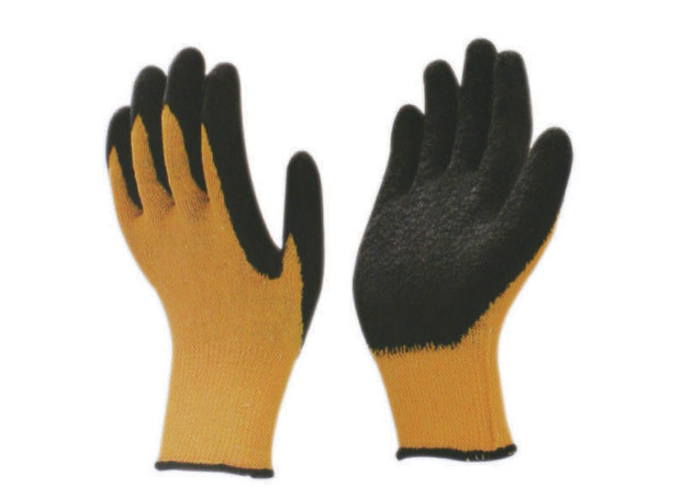 
	Crinkle latex gloves