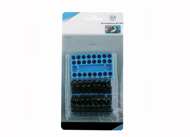 33pcs 50MM security bit set
Contents:
32pc 50MM security bits
Spanner: #4, #6, #8, #10
Tri-wing: #1, #2, #3, #4
Torq-set: #6, #8, #10
Torx(tamper-proof): T8H, T10H, T15H, T20H, T25H, T27H, T30H, T35H, T40H Hex(tamper-proof): 2, 2.5, 3, 4, 5, 6MM Hex(tampe