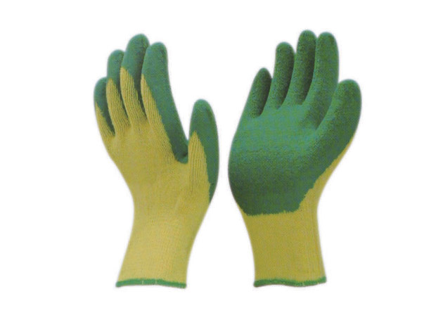 
	Crinkle latex gloves