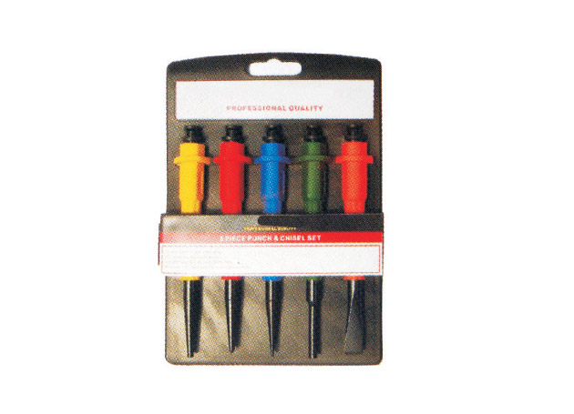 
	5pcs punch & chisel set