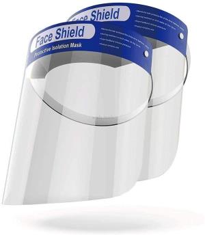 2 Pcs Reusable Face Shields
