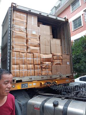 The second container packed into Jakarta